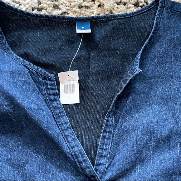 Old Navy Blue Jean Dress - Picture 2 of 2